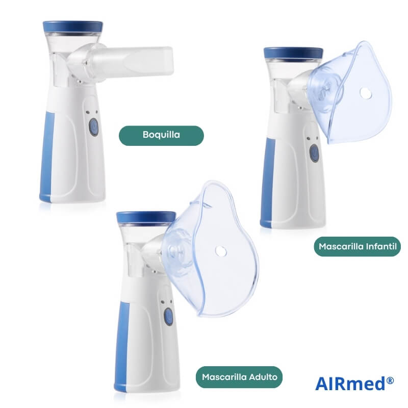 AIRmed® 2.0  NEBULIZADOR SILENCIOSO Y COMPACTO
