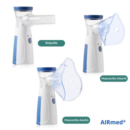 AIRmed® 2.0  NEBULIZADOR SILENCIOSO Y COMPACTO